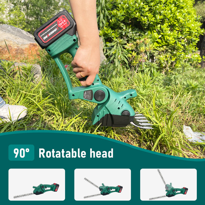 EverSprout 2-in-1 Cordless Grass Shears & Mini Hedge Trimmer