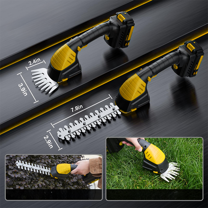 EverSprout 24V Cordless Telescopic Chainsaw & Hedge Trimmer