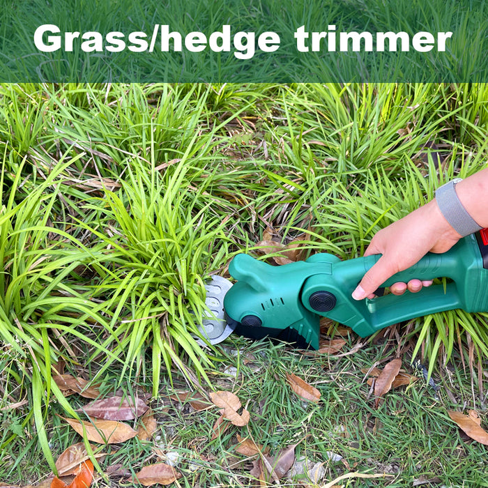 EverSprout 2-in-1 Cordless Grass Shears & Mini Hedge Trimmer
